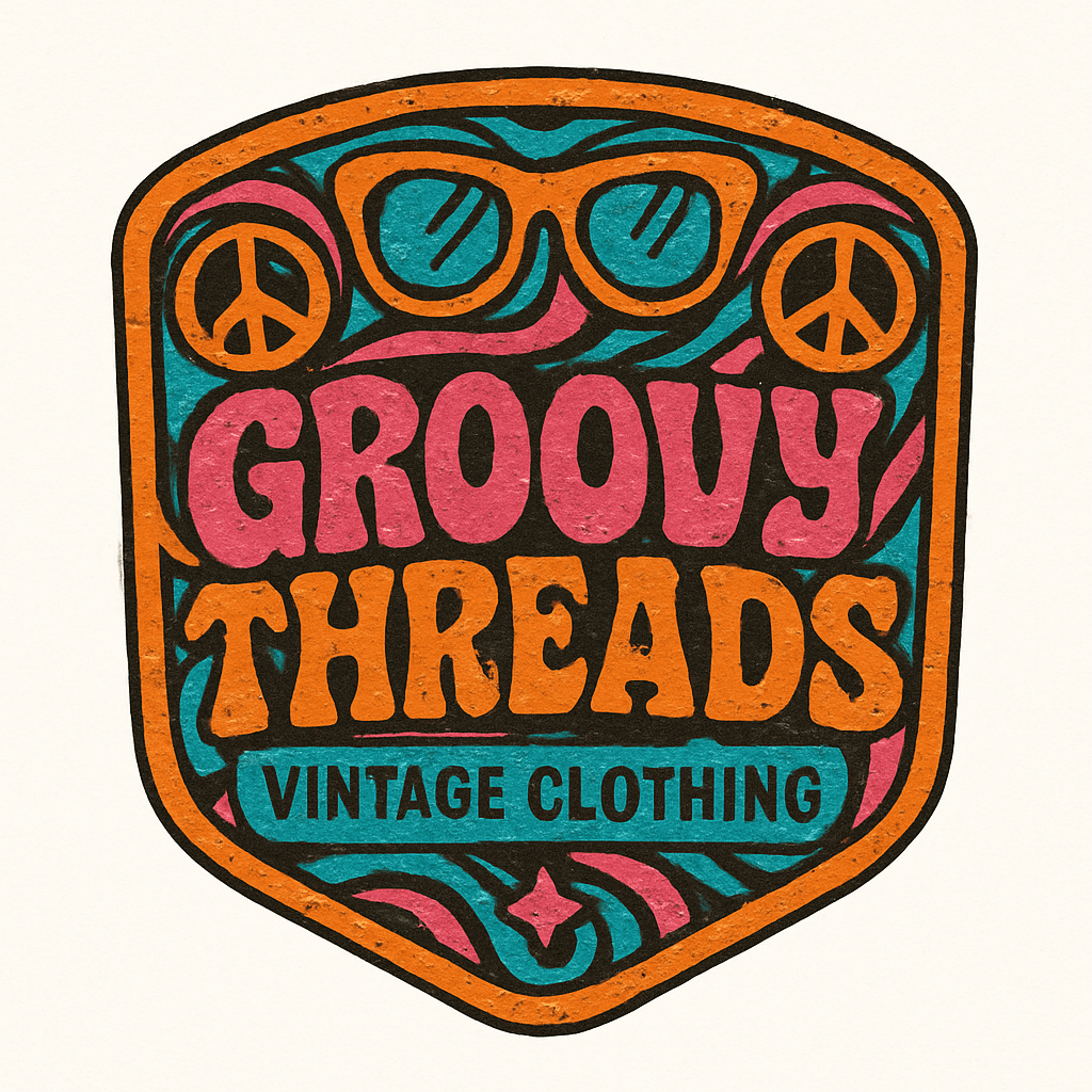 Groovy Threads Vintage Clothing Logo
