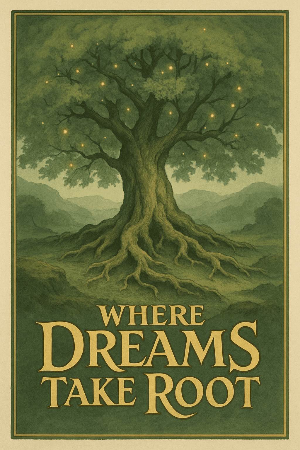 Enchanted Tree of Dreams Poster