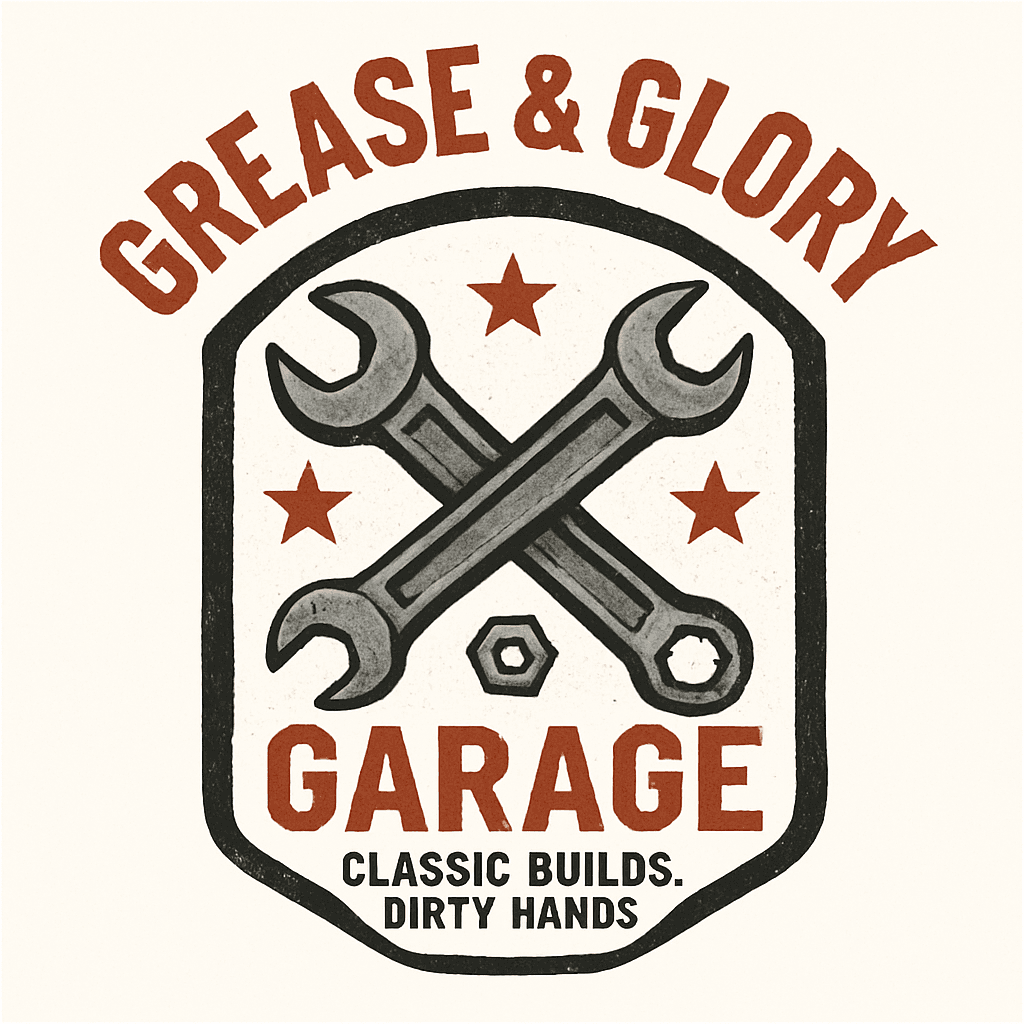 Grease & Glory Classic Garage Emblem