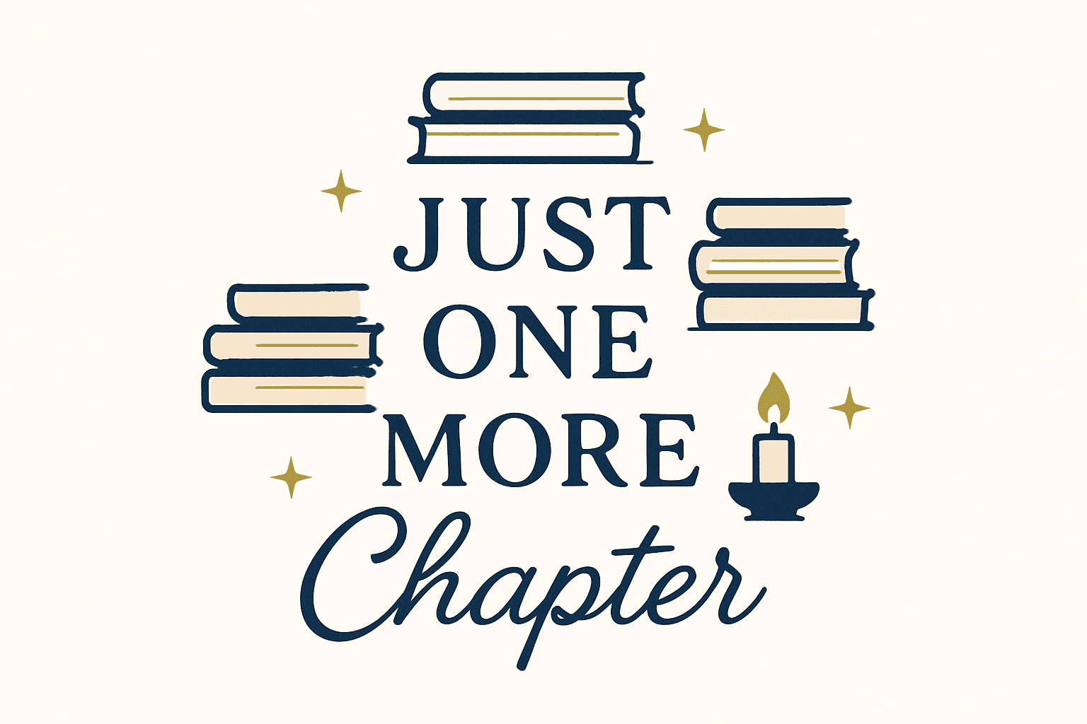 Just One More Chapter - Book Lover Mug Design