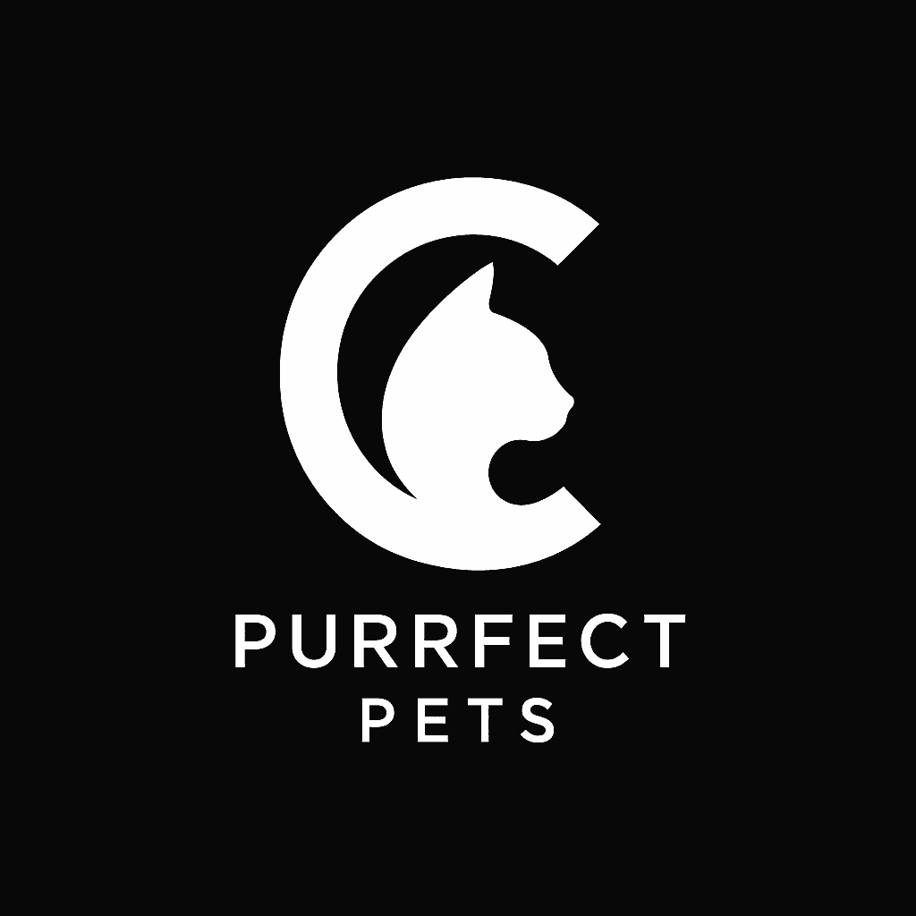 Minimalist Cat Silhouette Logo for Pet Brands