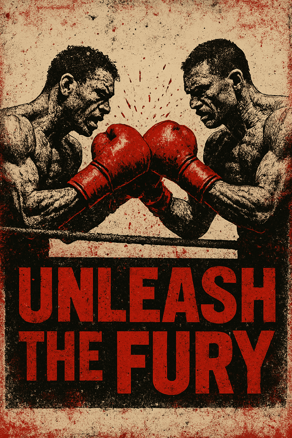 Vintage Boxing Showdown: Unleash the Fury