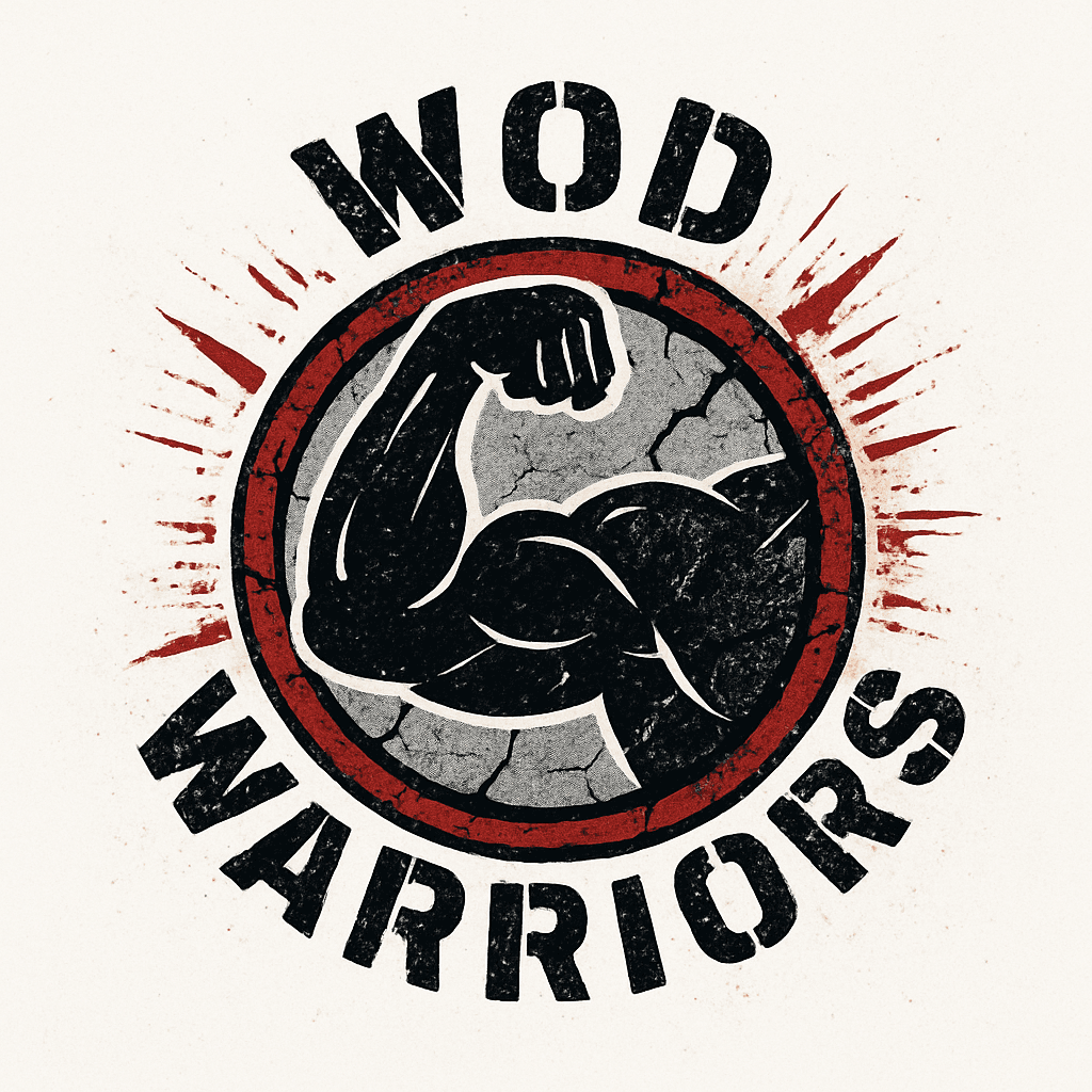WOD Warriors Bold Fitness Emblem