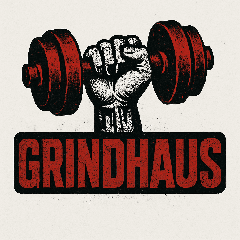 Bold Fist Lifting Dumbbell Fitness Logo