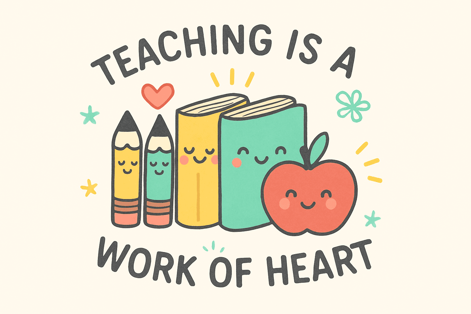 Teaching is a Work of Heart Cute School Design