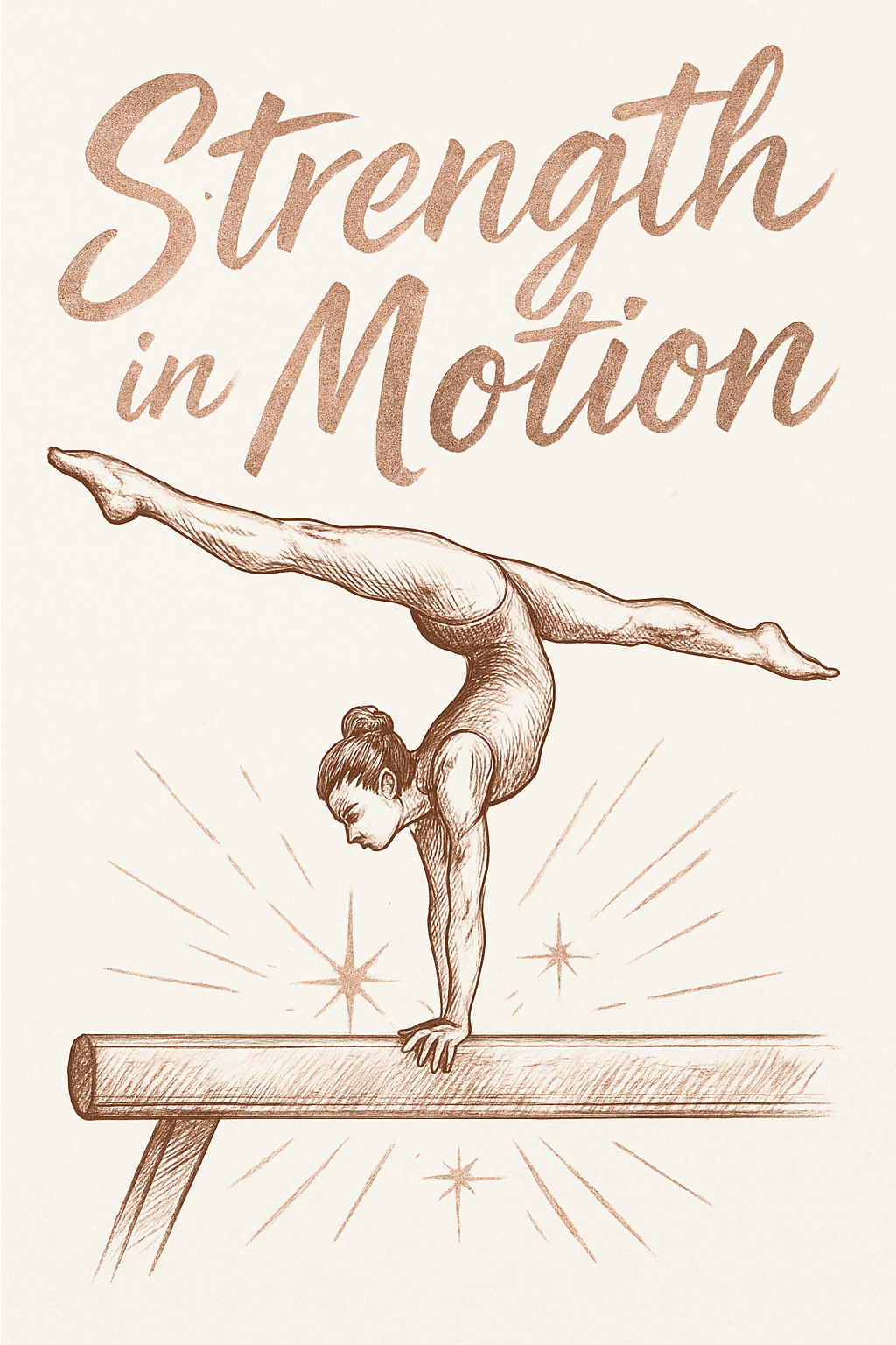 Strength in Motion Gymnastics Poster
