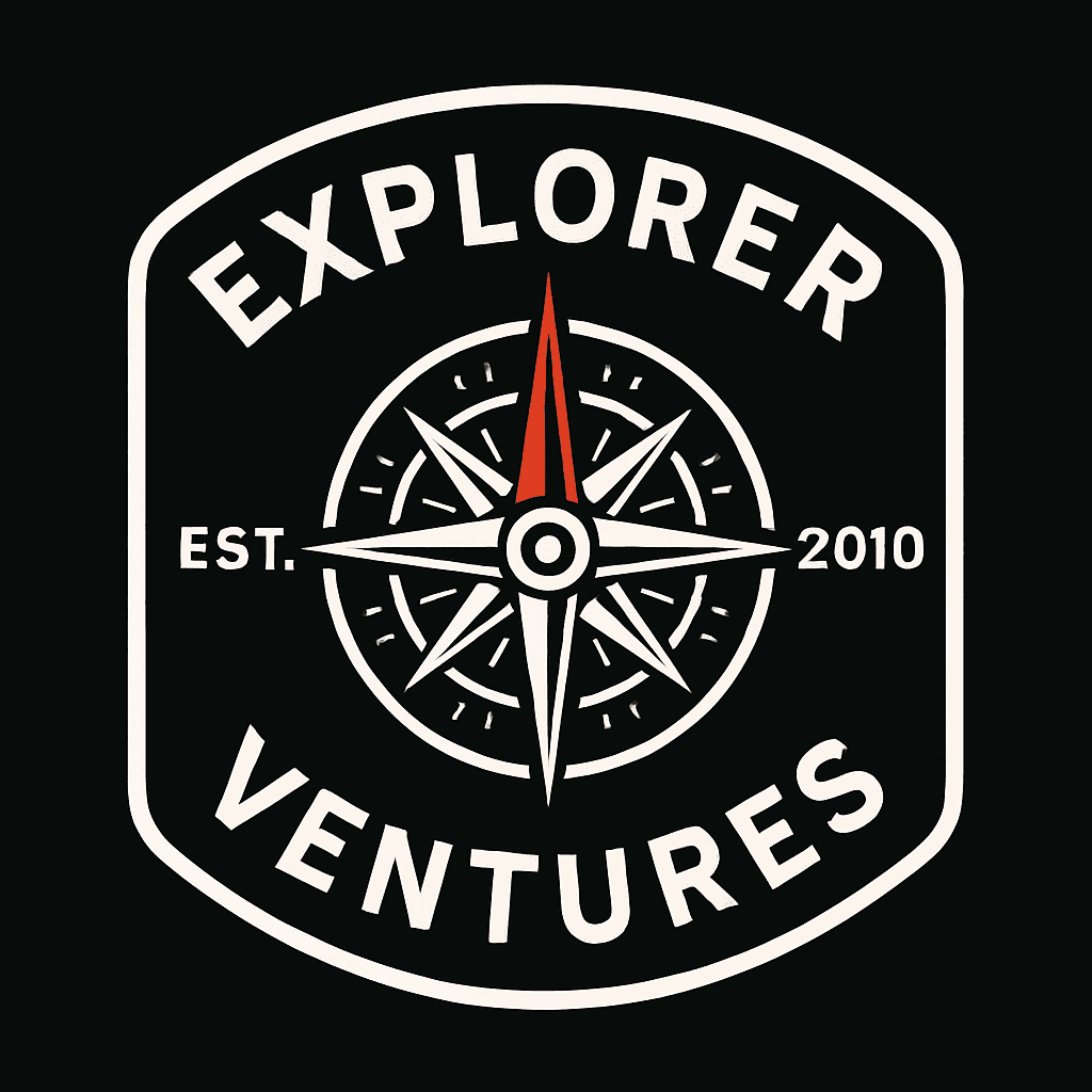 Explorer Ventures Compass Logo Badge