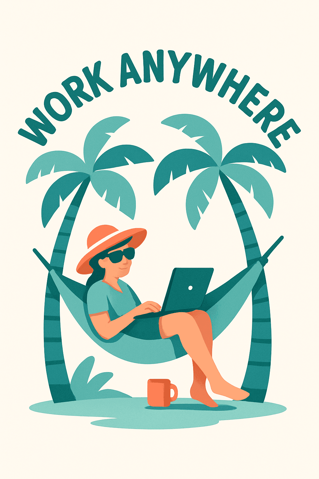 Relaxed Remote Work in Tropical Paradise
