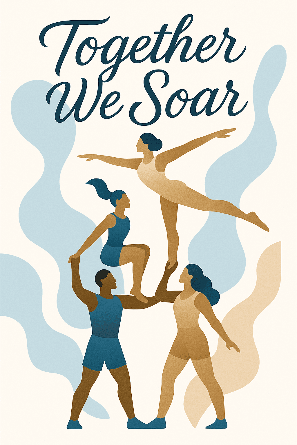 Together We Soar: Teamwork in Motion