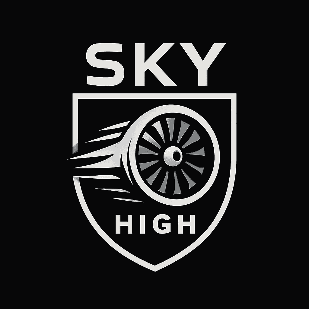 Sky High Jet Engine Speed Emblem