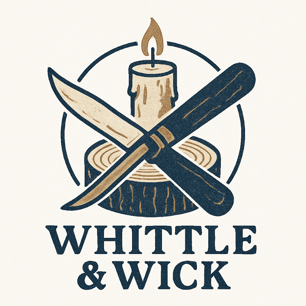 Rustic Woodcraft & Candle Logo