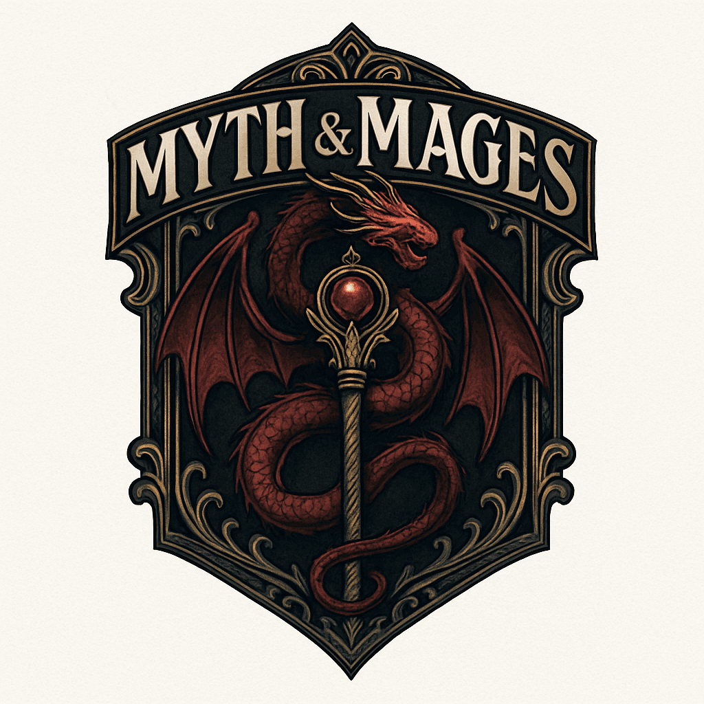 Myth & Mages: Dragon and Magic Staff Emblem