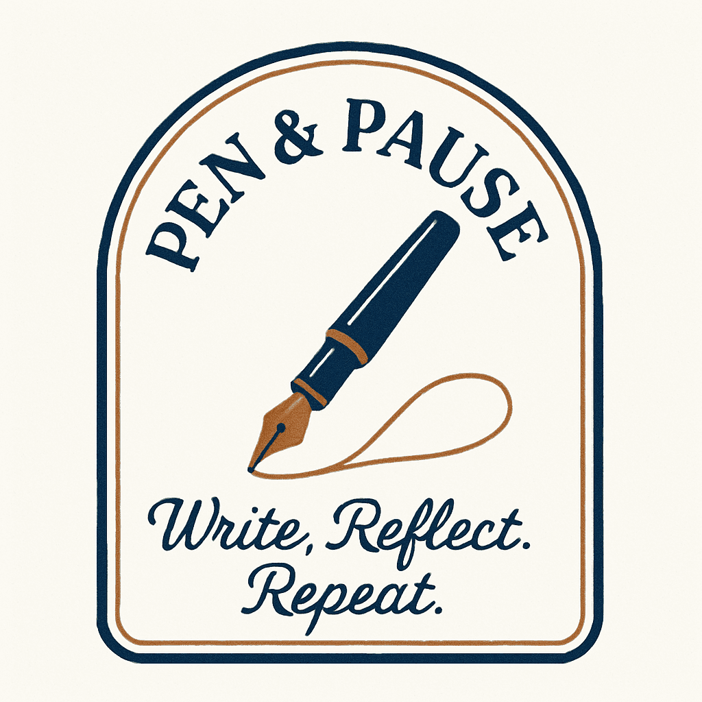 Pen & Pause: Reflective Writing Logo