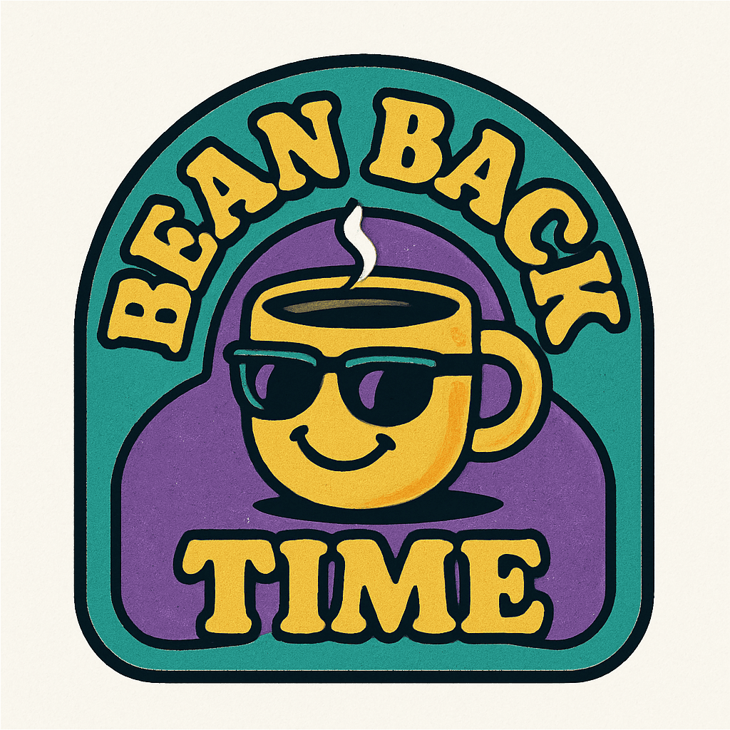 Cool Coffee Mug with Sunglasses Retro Logo