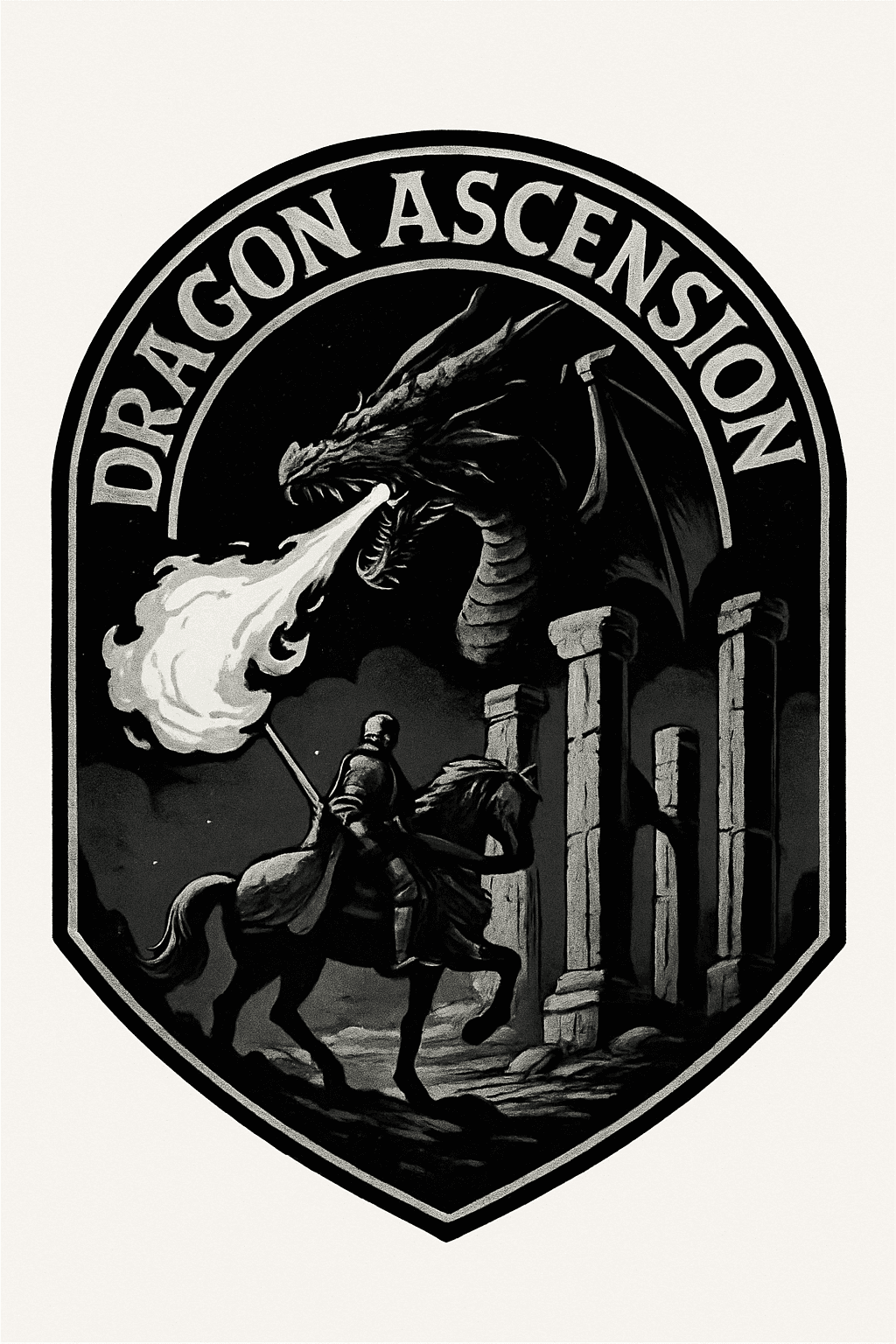 Dragon Ascension Knight vs Fire-Breathing Dragon