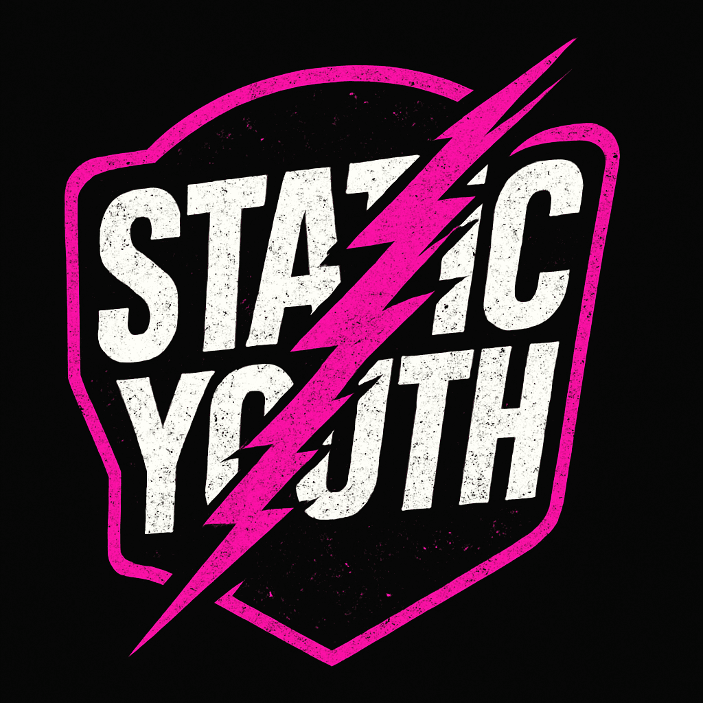 Bold Static Youth Lightning Bolt Logo