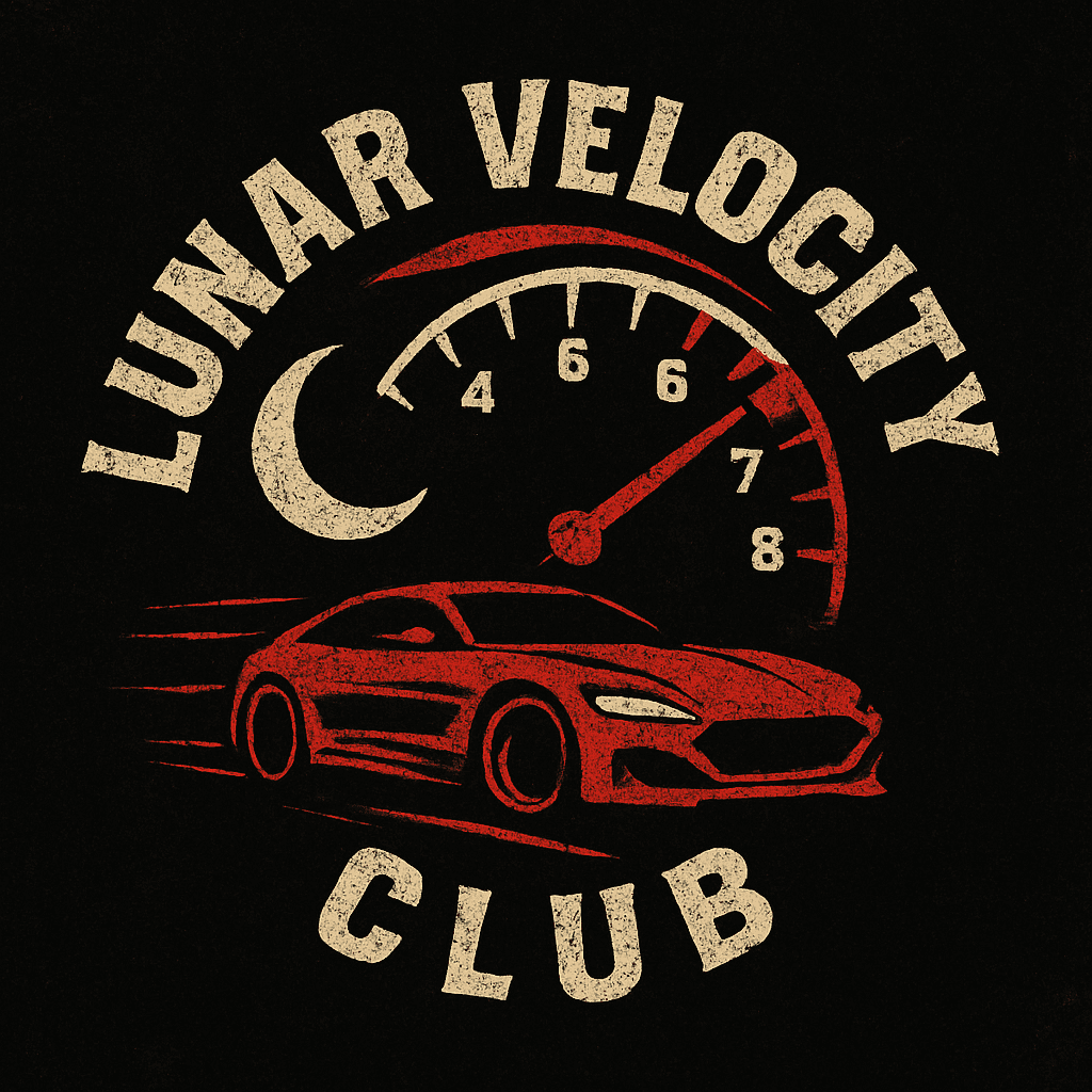 Lunar Velocity Club Speed Racer Emblem