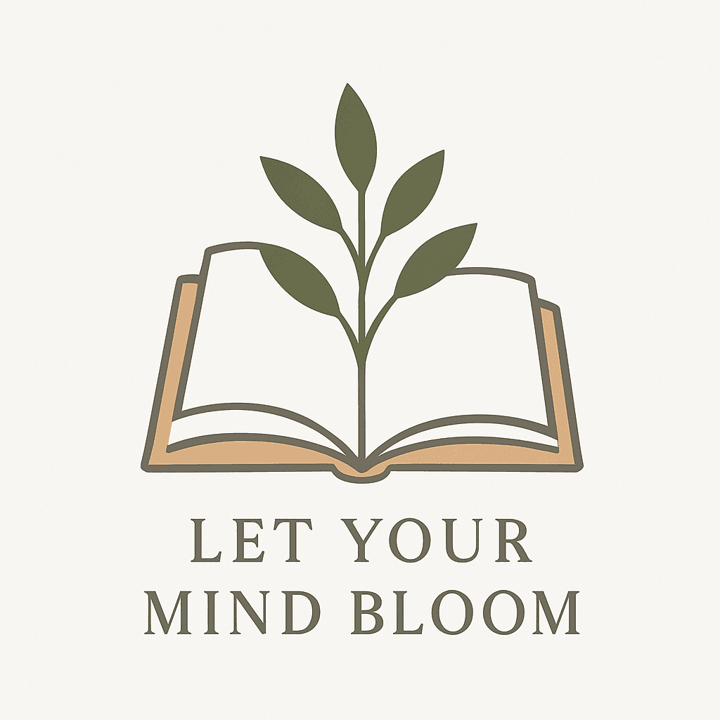 Let Your Mind Bloom Inspirational Book Design
