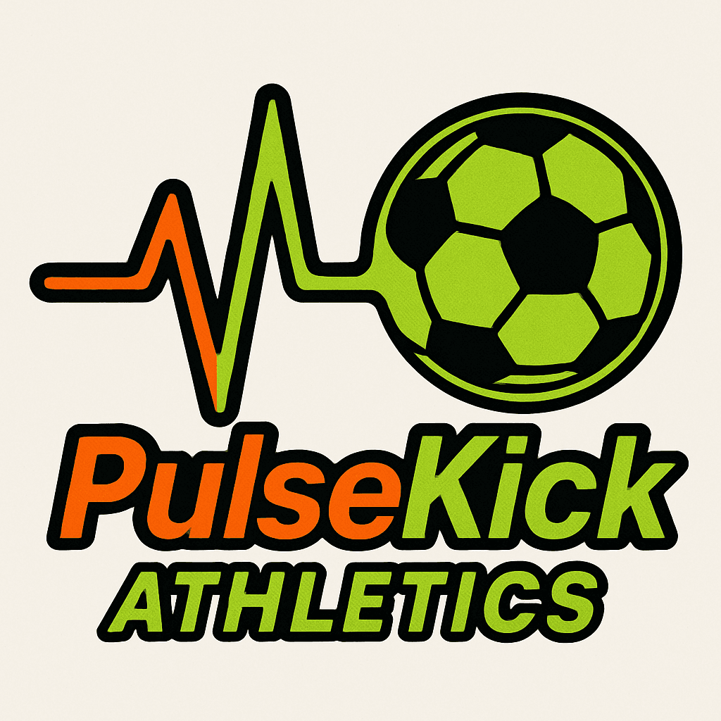 PulseKick Athletics Soccer Logo