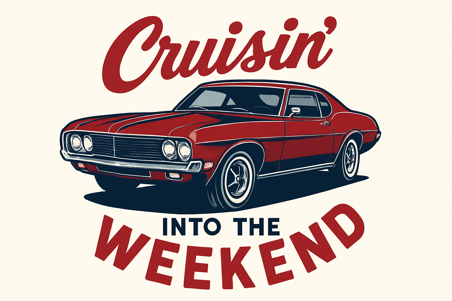 Cruisin' Classic Muscle Car Weekend Vibes