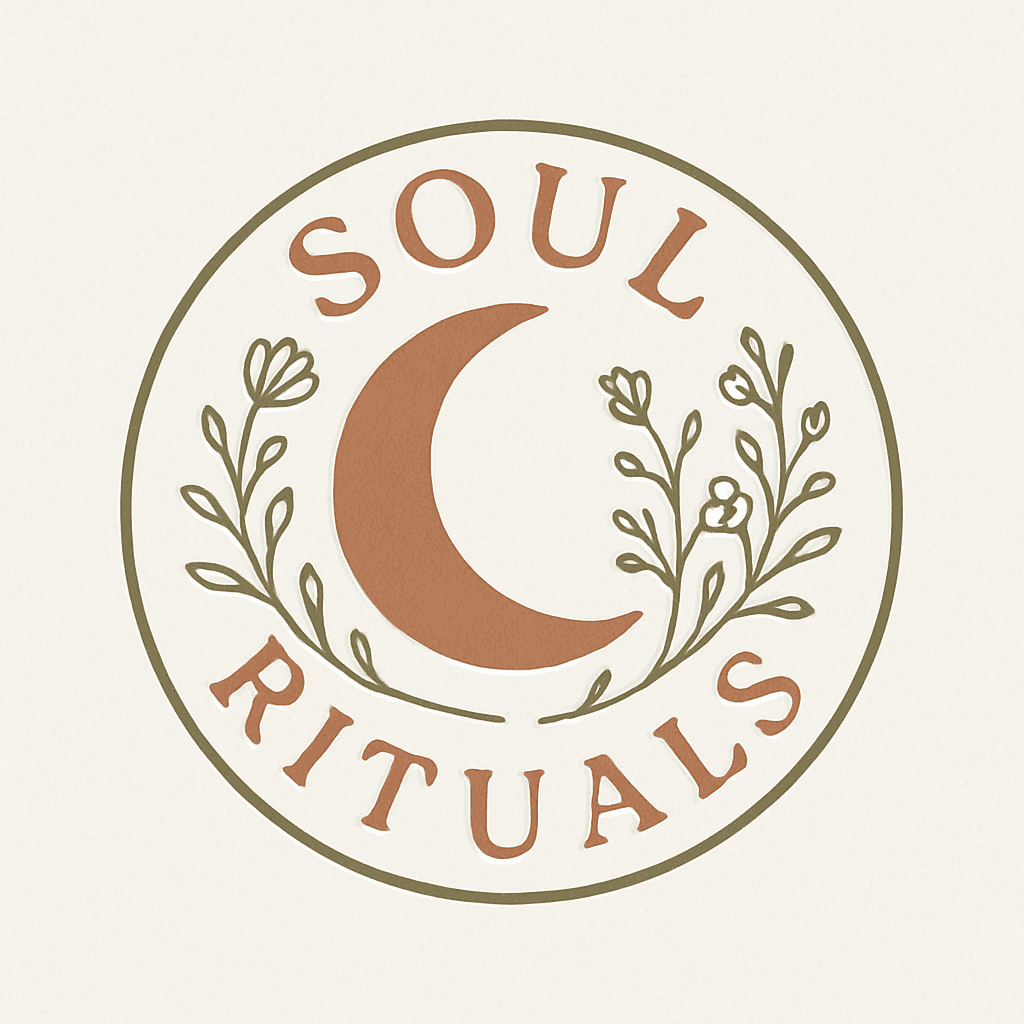 Earthy Moon and Botanical Soul Rituals Logo