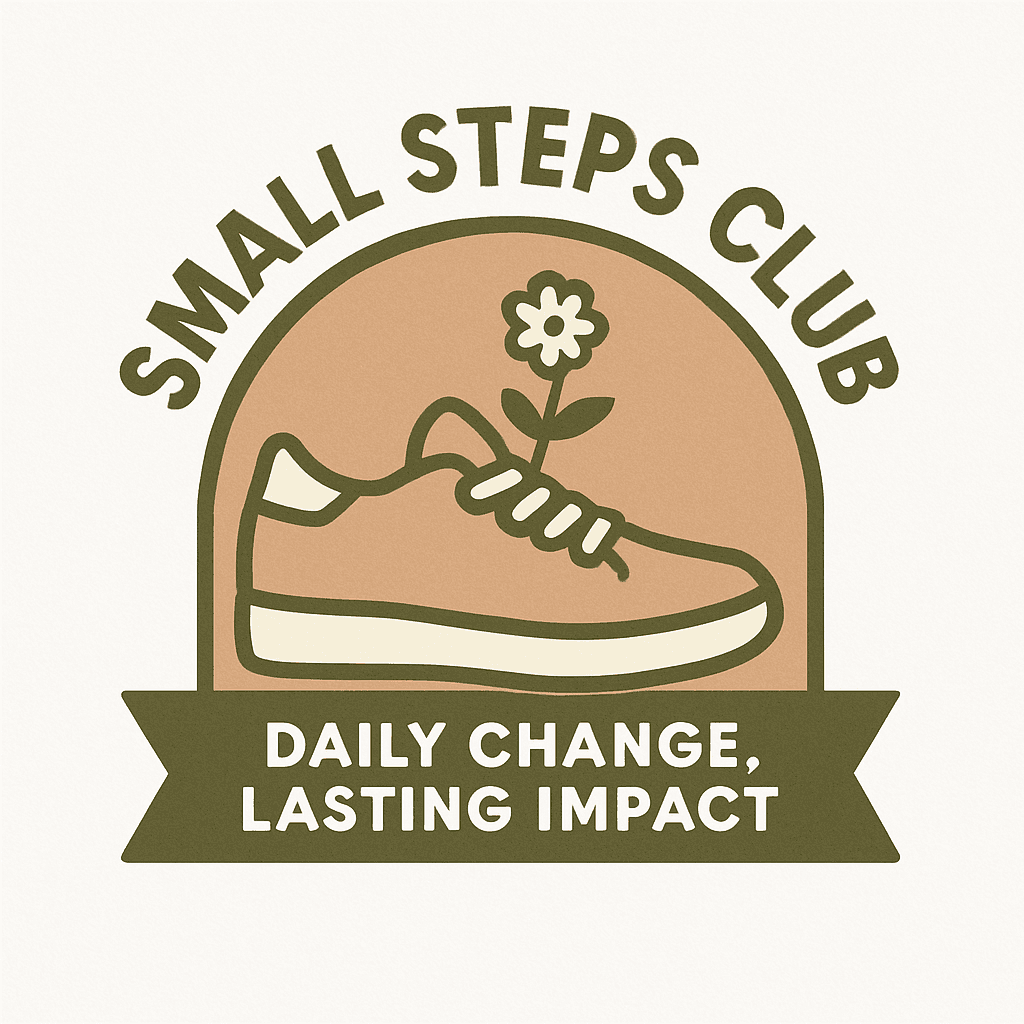 Small Steps Club: Growth and Progress Logo